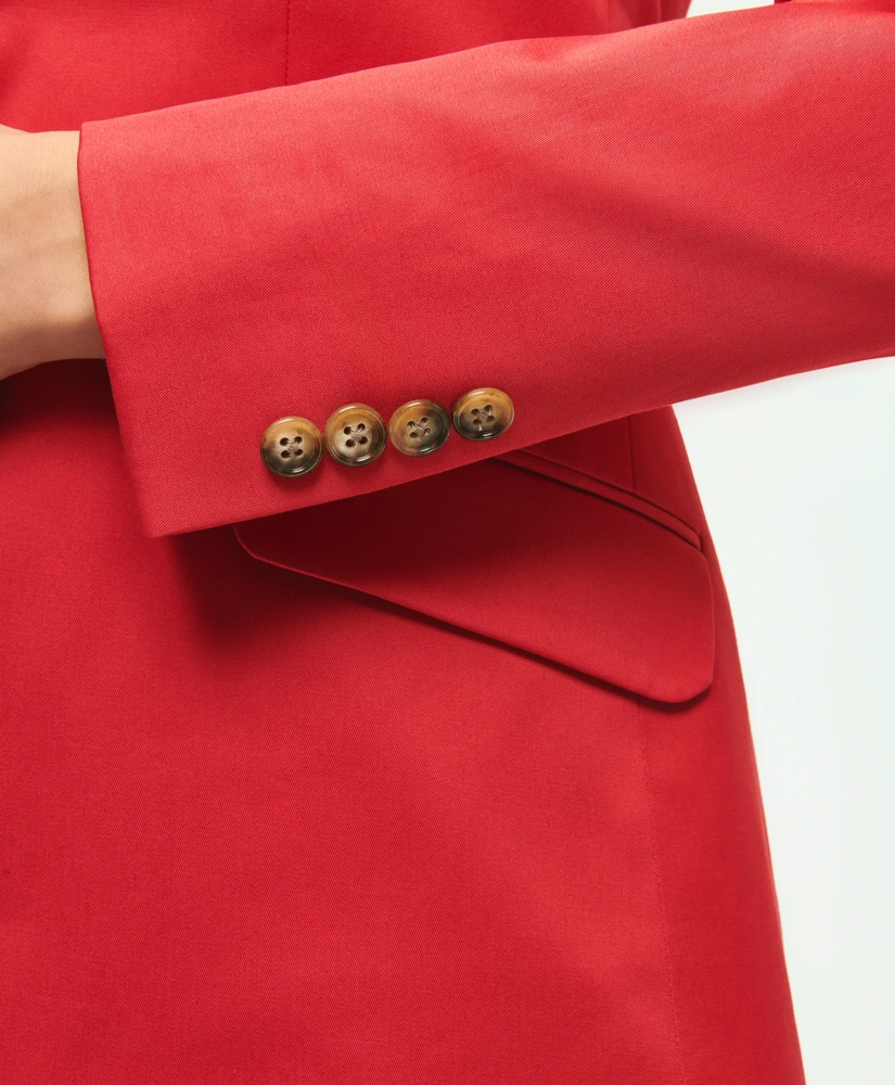 Peak Lapel Cotton Sateen Jacket, image 5
