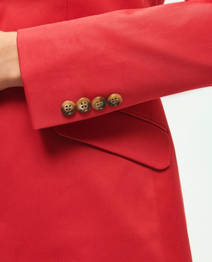 Peak Lapel Cotton Sateen Jacket, image 5
