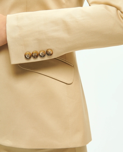 Peak Lapel Cotton Sateen Jacket, image 4