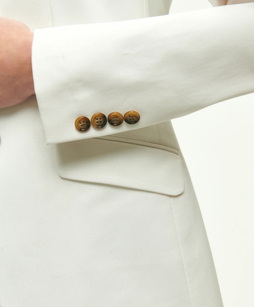 Peak Lapel Cotton Sateen Jacket, image 8