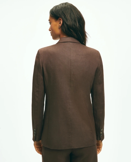Linen One-Button Jacket, image 6