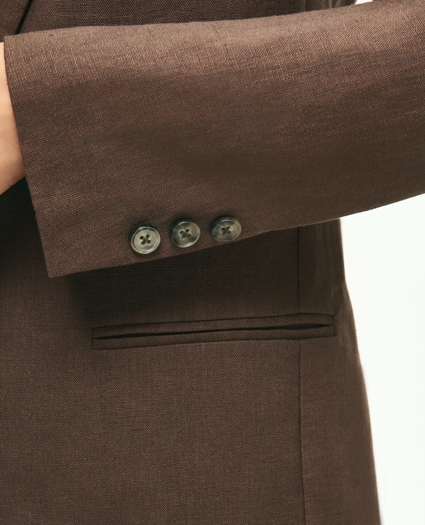 Linen One-Button Jacket, image 7