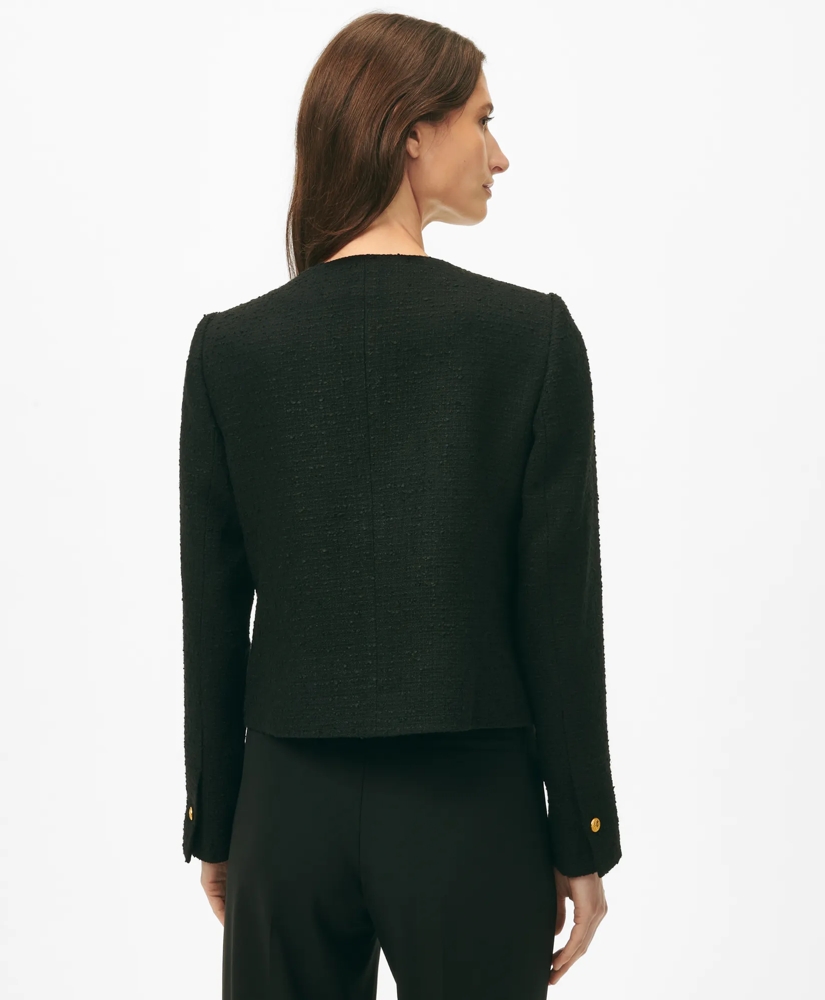 Vintage-Inspired Jacket in Boucle, image 4
