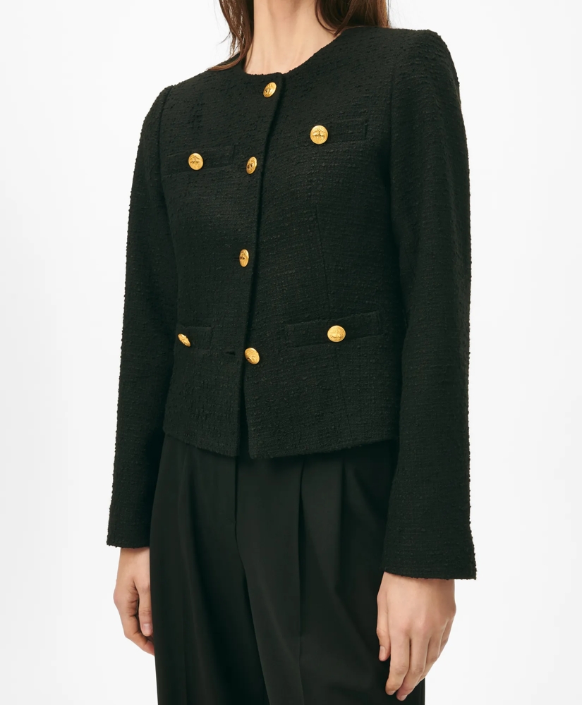 Vintage-Inspired Jacket in Boucle, image 5