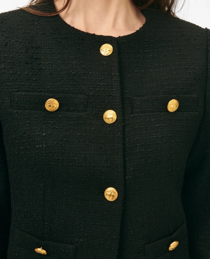 Vintage-Inspired Jacket in Boucle, image 6