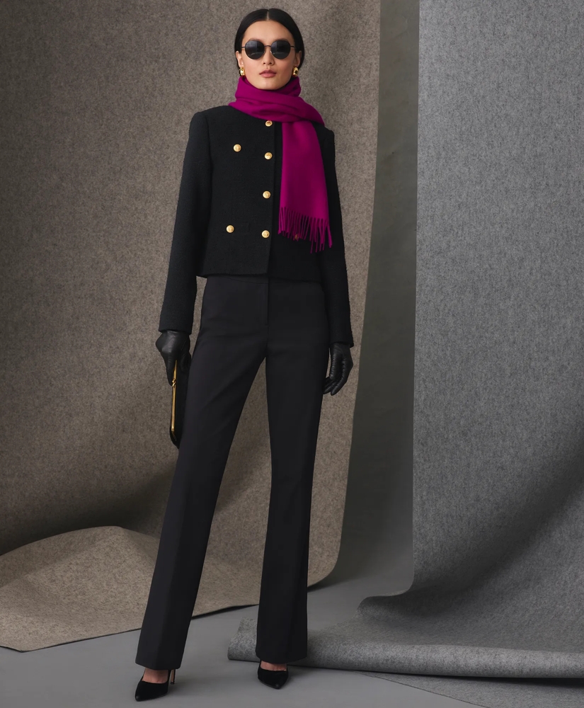 Vintage-Inspired Jacket in Boucle, image 6