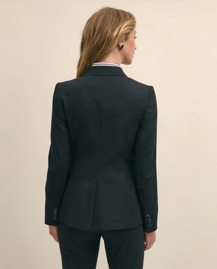The Essentials Single-Breasted Peak Lapel in Wool Blend, image 4
