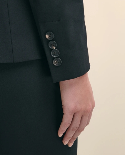 The Essentials Single-Breasted Peak Lapel in Wool Blend, image 5