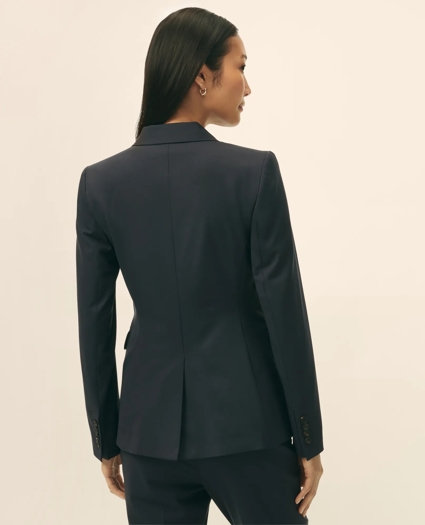 The Essentials Single-Breasted Peak Lapel in Wool Blend, image 6