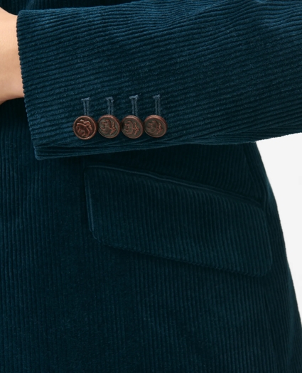 Peak Lapel Jacket in Corduroy Cotton, image 7