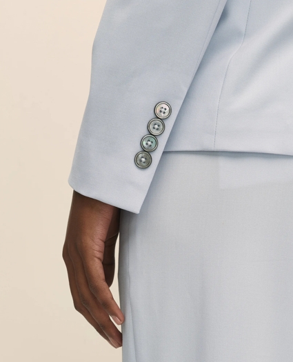 The Essentials Wool Peak Lapel Jacket, image 5