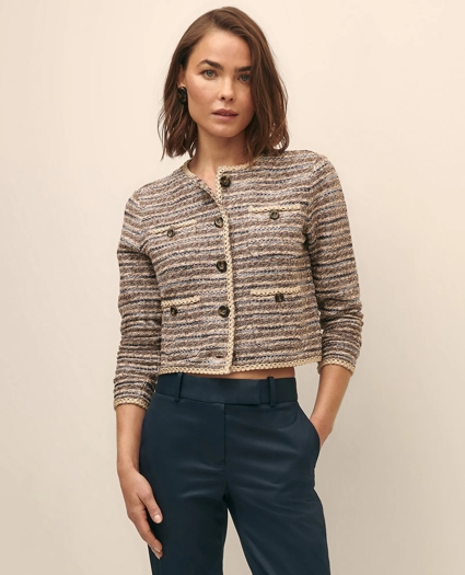 ほぼ未使用 フォクシー LADY JEWEL Knit Jacket 40