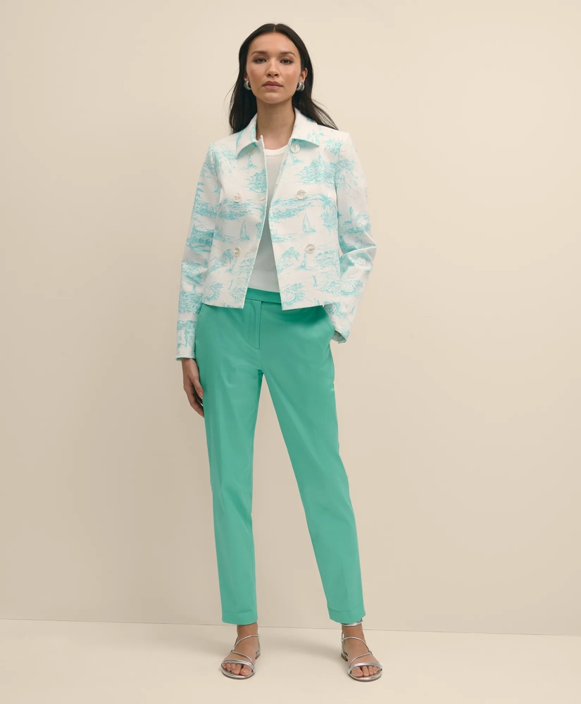 Cotton Dobby Bermuda Toile Jacket, image 3