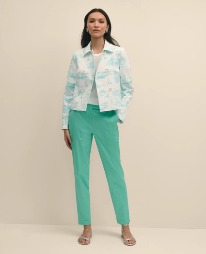 Cotton Dobby Bermuda Toile Jacket, image 3