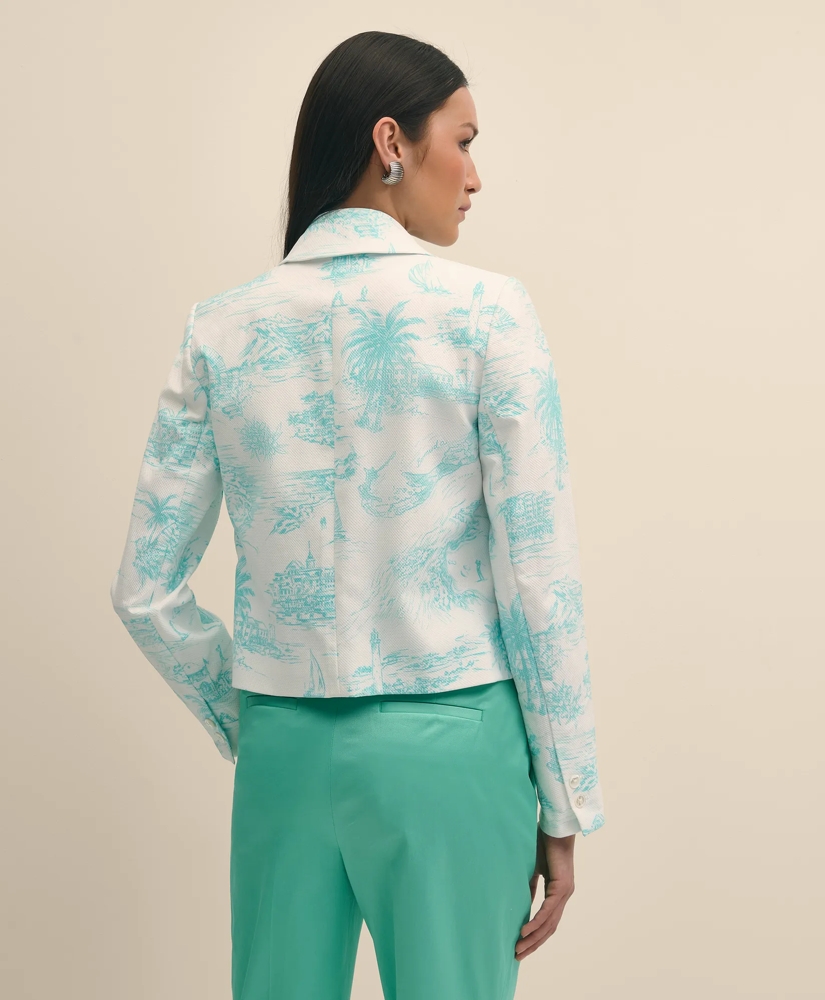 Cotton Dobby Bermuda Toile Jacket, image 5