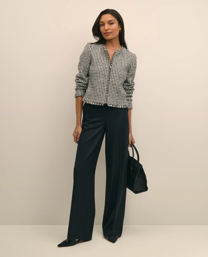 Boucle Zip-Front Jacket, image 1
