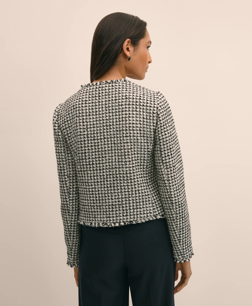 Boucle Zip-Front Jacket, image 4