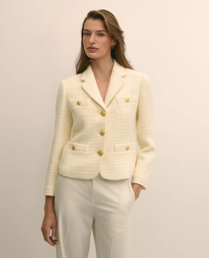 Boucle Notch-Lapel Jacket, image 1