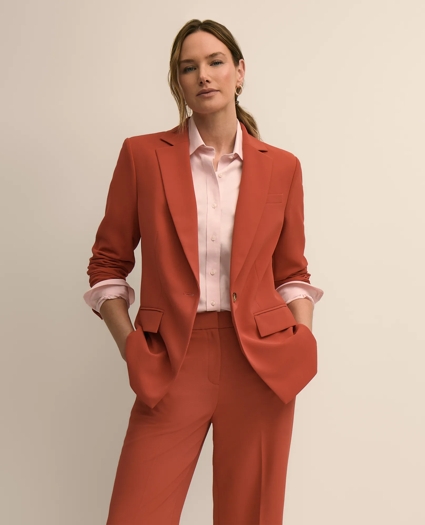 Crepe Relaxed-Fit Jacket, image 4