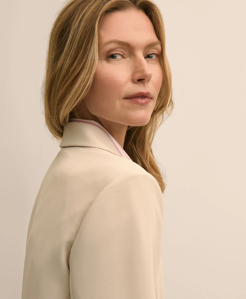 Crepe Relaxed Fit Jacket, image 3