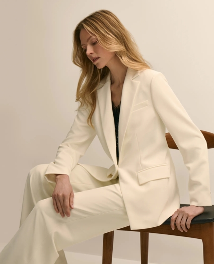 Crepe Relaxed Fit Jacket, image 1