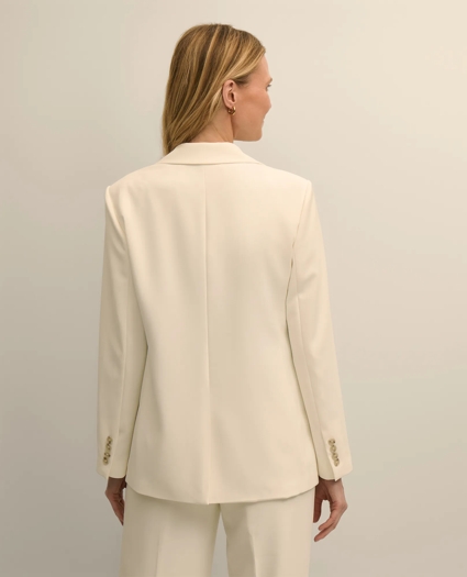 Crepe Relaxed Fit Jacket, image 4