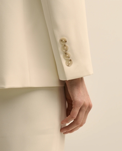 Crepe Relaxed Fit Jacket, image 5