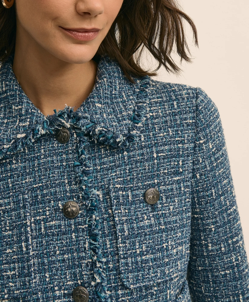 Cotton Blend Tweed Jacket, image 3