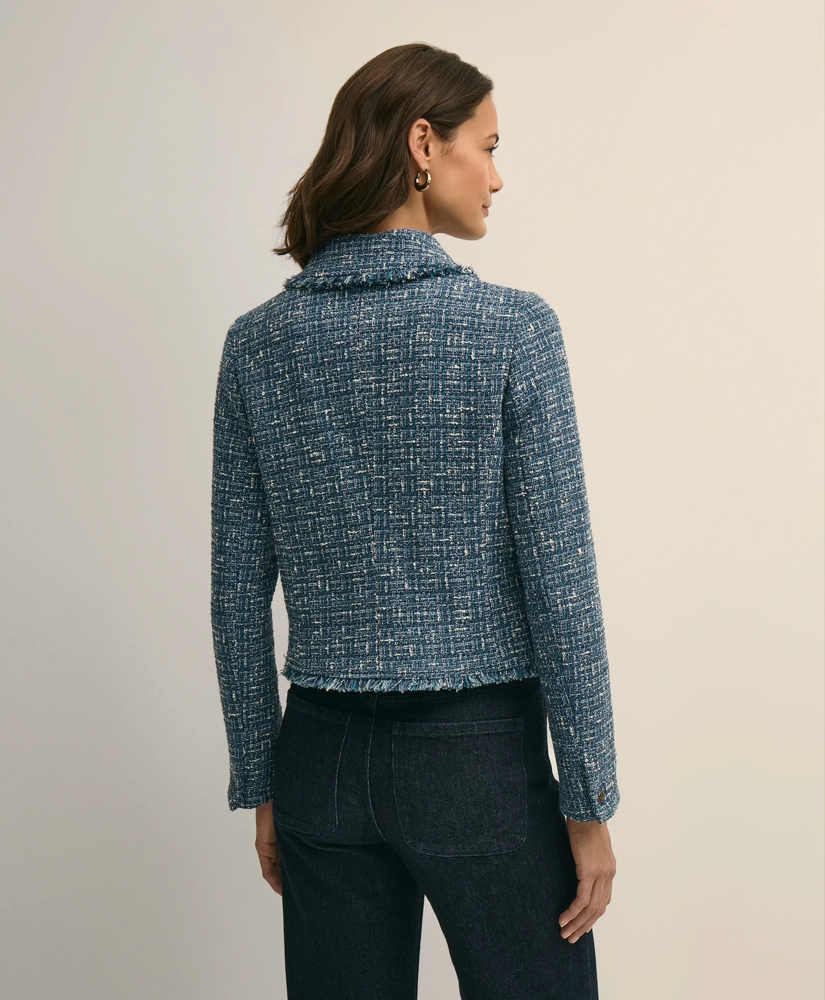 Cotton Blend Tweed Jacket, image 5