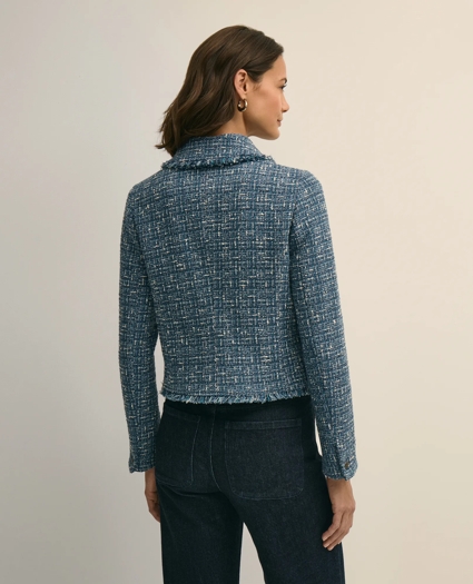 Cotton Blend Tweed Jacket, image 5