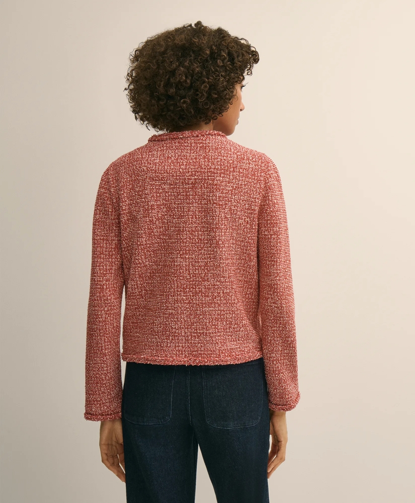 Cotton Blend Tweed Jacket, image 4