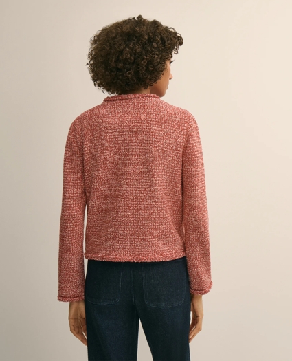 Cotton Blend Tweed Jacket, image 4