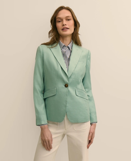 Linen Blend Jacket, image 1