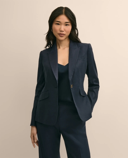 Linen Blend Jacket, image 1