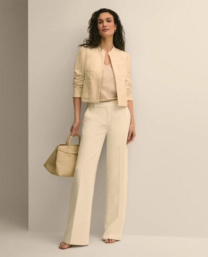 Linen-Cotton Blend Sequin Jacket, image 2