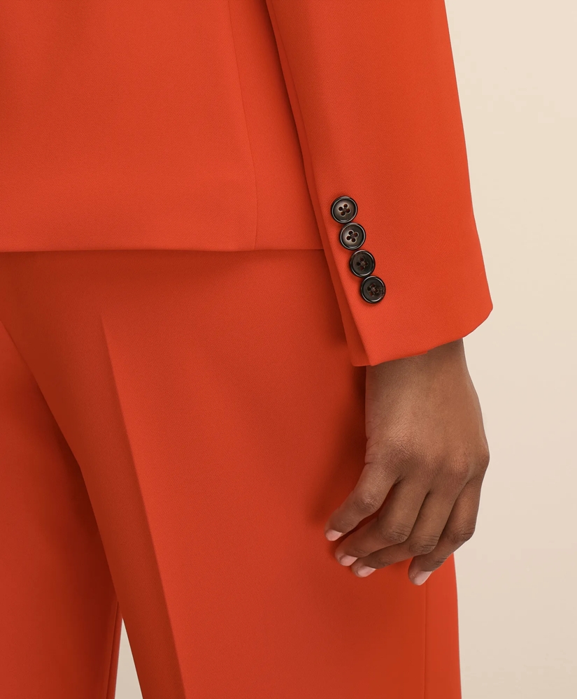 Fine Crepe Peak-Lapel Jacket, image 5