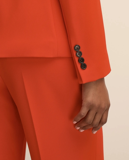 Fine Crepe Peak-Lapel Jacket, image 5