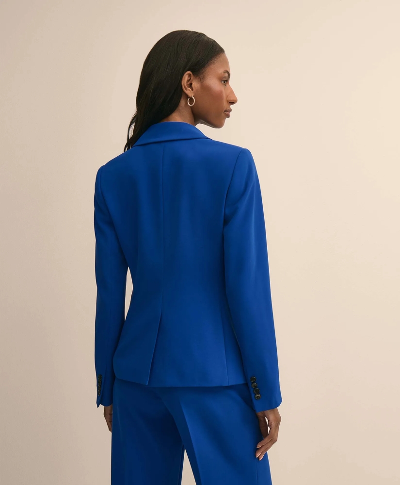 Fine Crepe Peak-Lapel Jacket, image 4