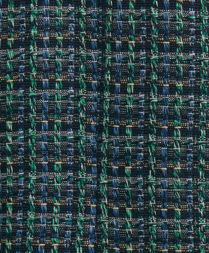 Boucle Plaid Cropped Jacket, image 5