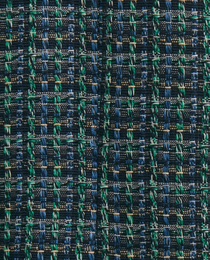 Boucle Plaid Cropped Jacket, image 5