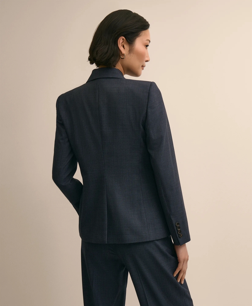 Wool Blend Birdseye Jacket, image 5