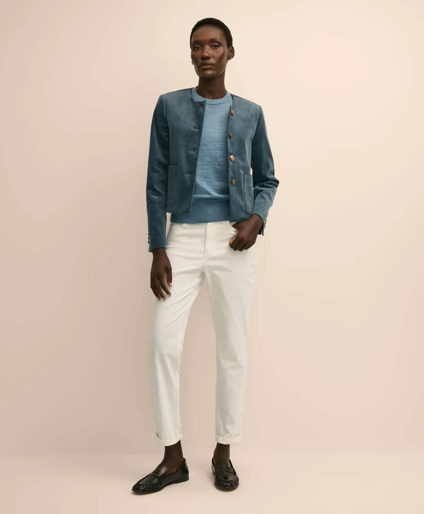 Cotton Blend Velveteen Jacket, image 2