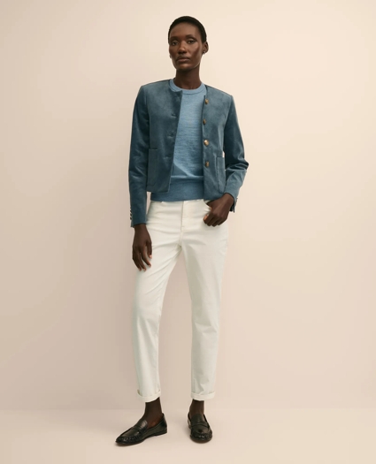 Cotton Blend Velveteen Jacket, image 2