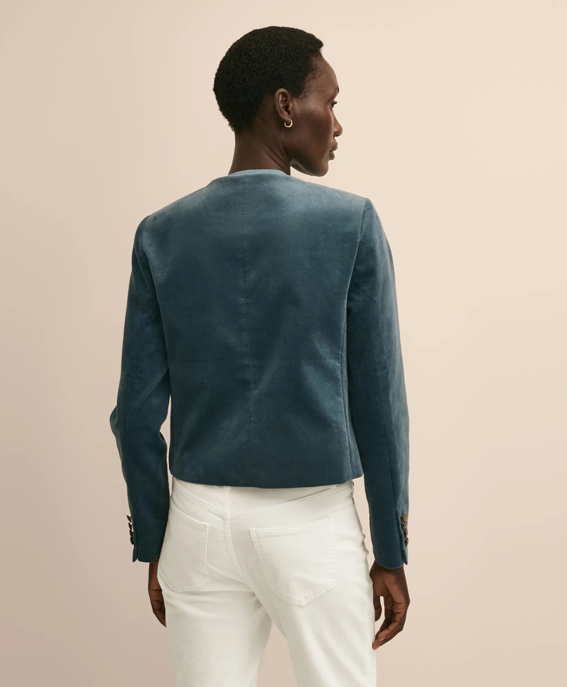 Cotton Blend Velveteen Jacket, image 3