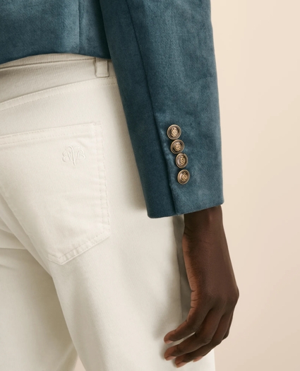 Cotton Blend Velveteen Jacket, image 4