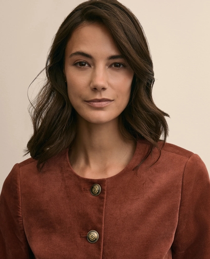 Cotton Blend Velveteen Jacket, image 3