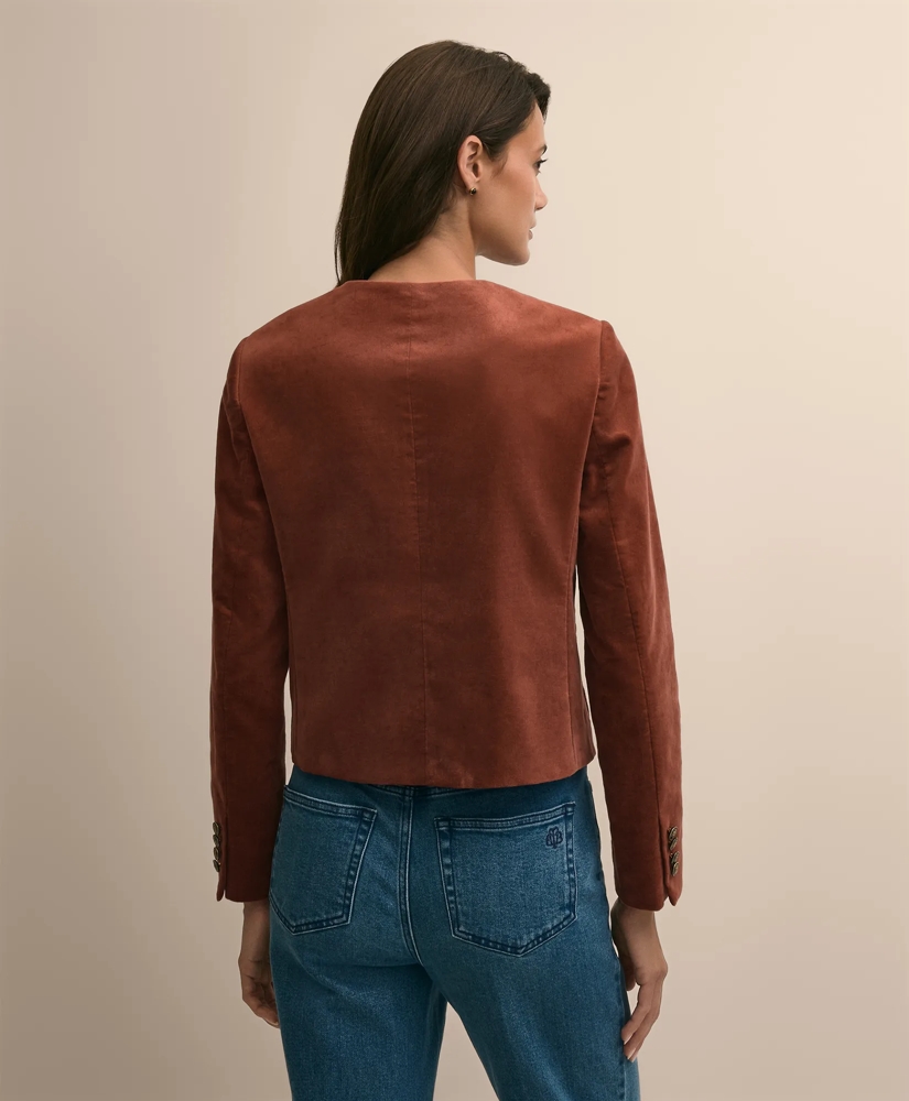 Cotton Blend Velveteen Jacket, image 4