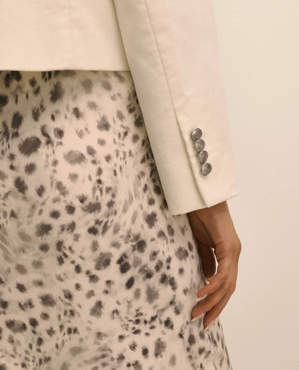 Cotton Blend Velveteen Jacket, image 3
