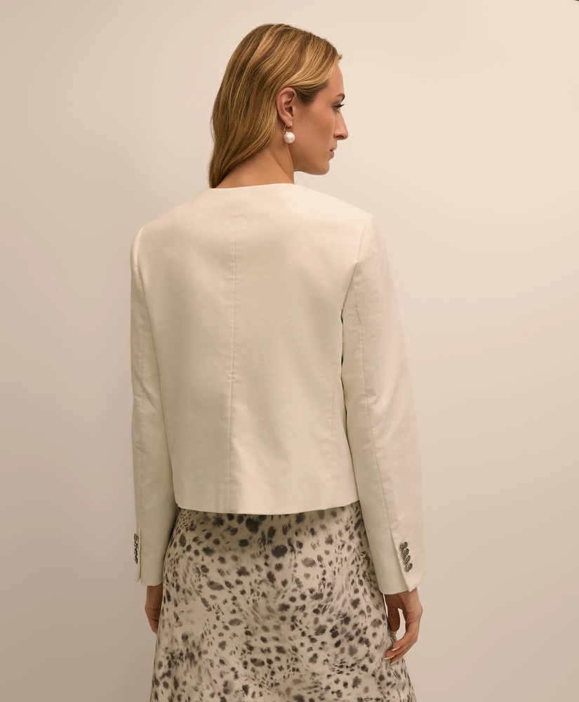 Cotton Blend Velveteen Jacket, image 4