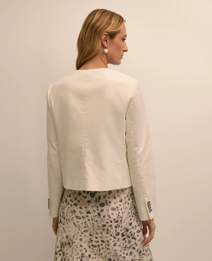 Cotton Blend Velveteen Jacket, image 4